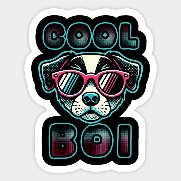 Cool Boi Sticker by CreativeSage